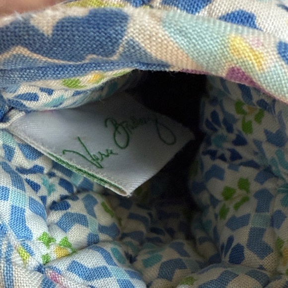 Vera Bradley Quilted Glasses Case - Blue and Yellow - Picture 2 of 6